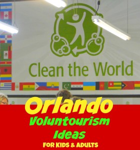 Voluntourism is combining a little volunteering with vacationing. A great activity for kids, to teach them how to care for others. Good news - family friendly activities are available in Orlando! Donating just a couple hours of time can help other children from around the world.
