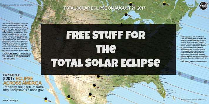 Free stuff for enjoying the total solar eclipse on August 21, 2017 ...