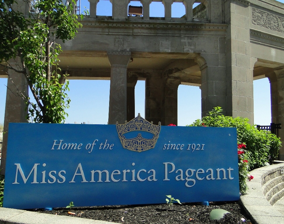Miss America sign on Boardwalk