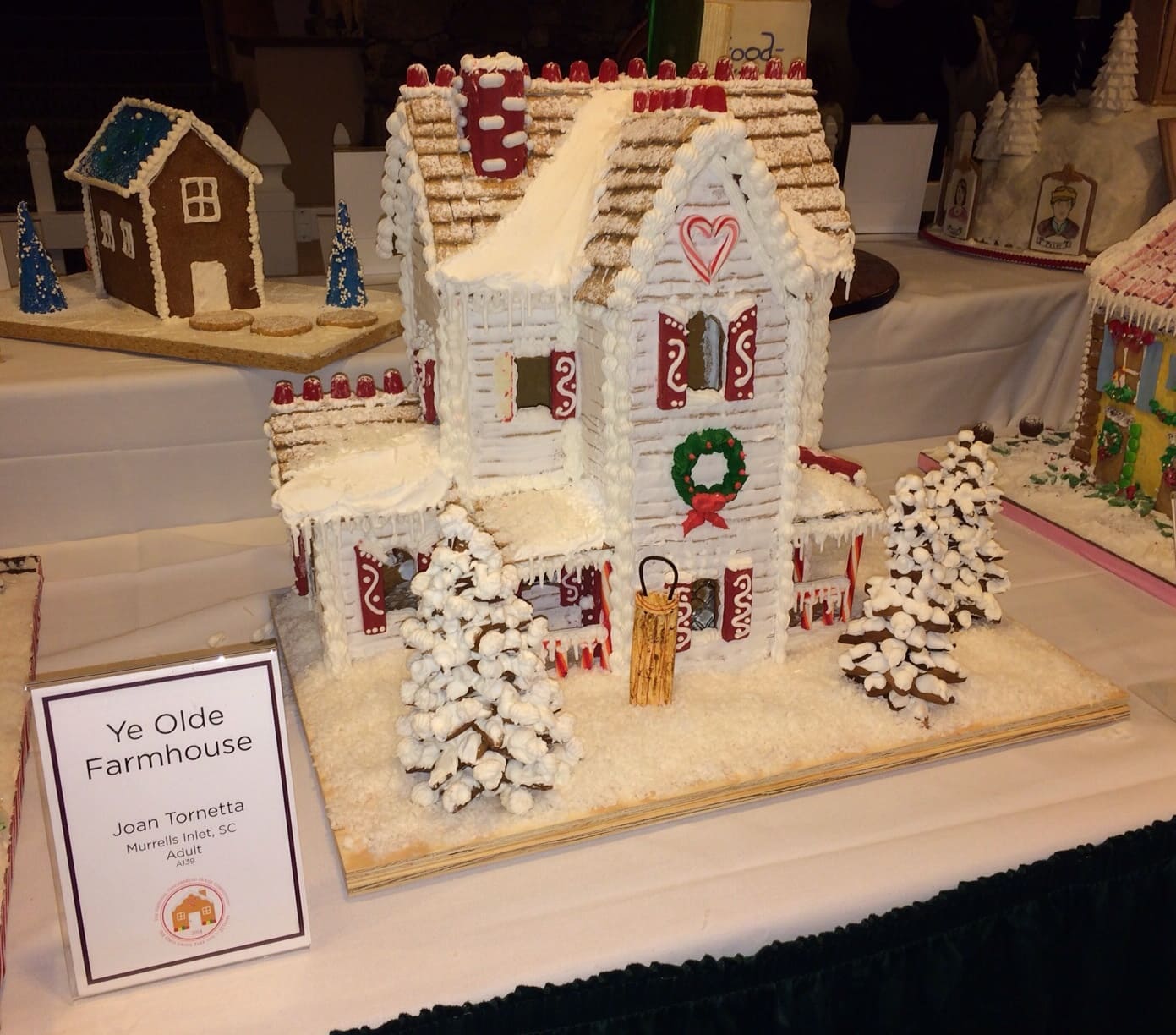 Holiday Gingerbread House Competition at The Omni Grove Park Inn Kim