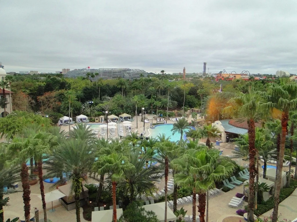 hard rock hotel orlando pool view