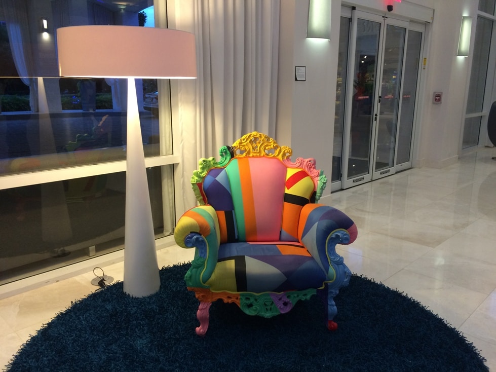 B Resort Italian Expensive Chair Colorful Disney Orlando