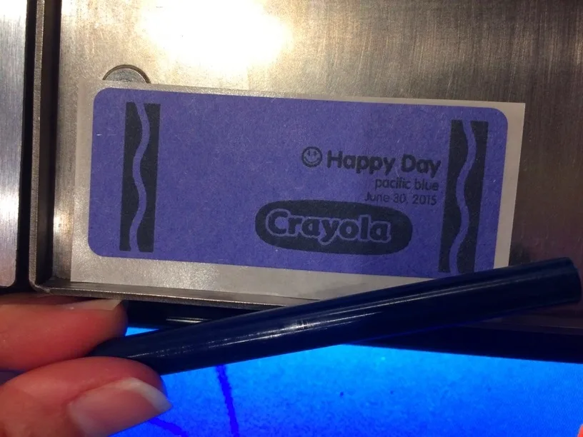 Create your own crayon color at Crayola Experience Orlando