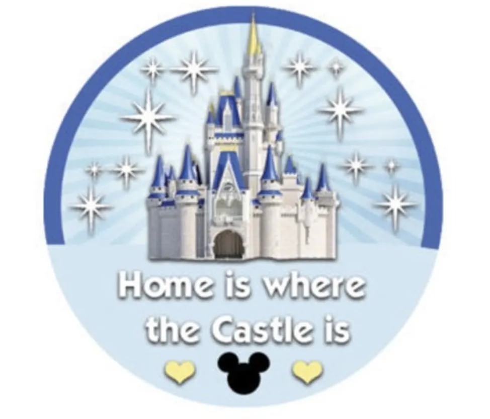 Walt Disney World Castle Home Pin