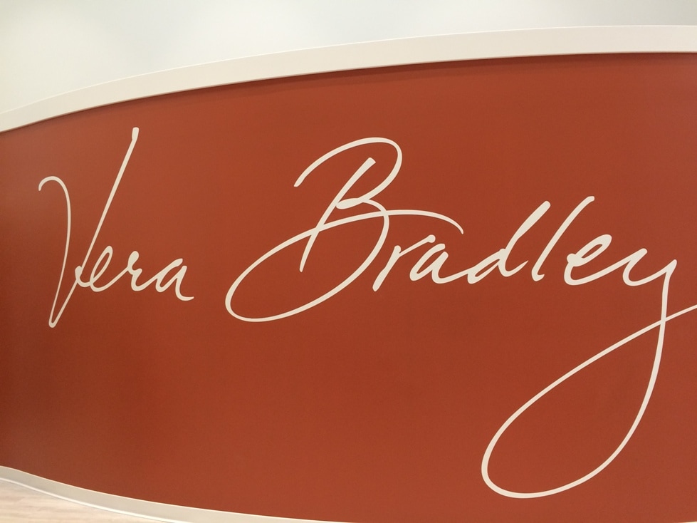 Vera Bradley Sign