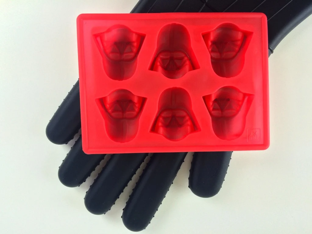 Darth Vader Glove and Ice Cube Tray-Modified