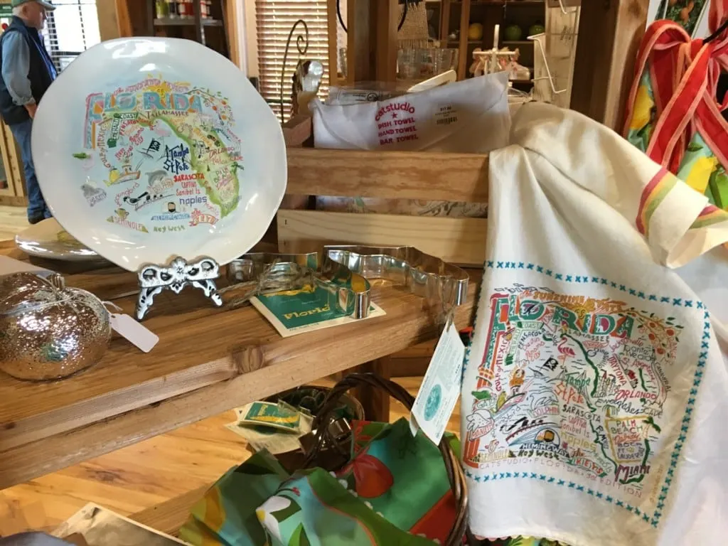 Florida Themed Souvenirs at Florida's Natural Grove House Visitor Center