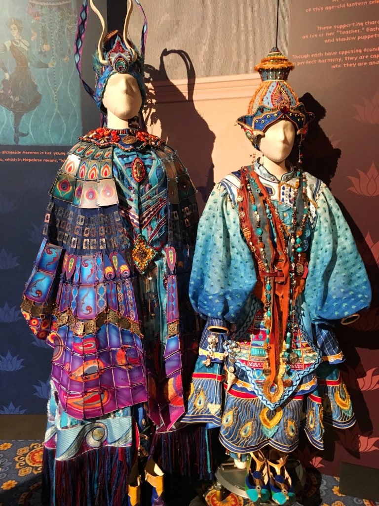 Costumes From Rivers of Light Nighttime Spectacular at Disney's Animal Kingdom Kim and Carrie