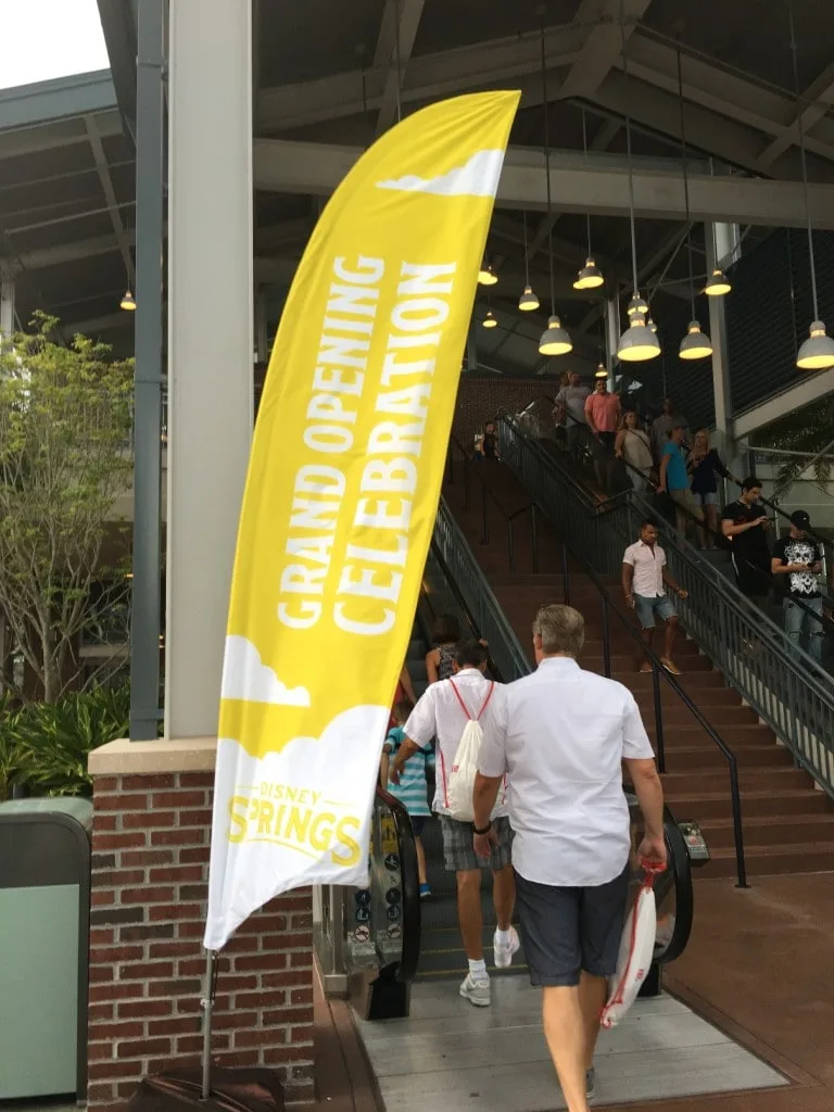 Disney Springs Grand Opening Celebration