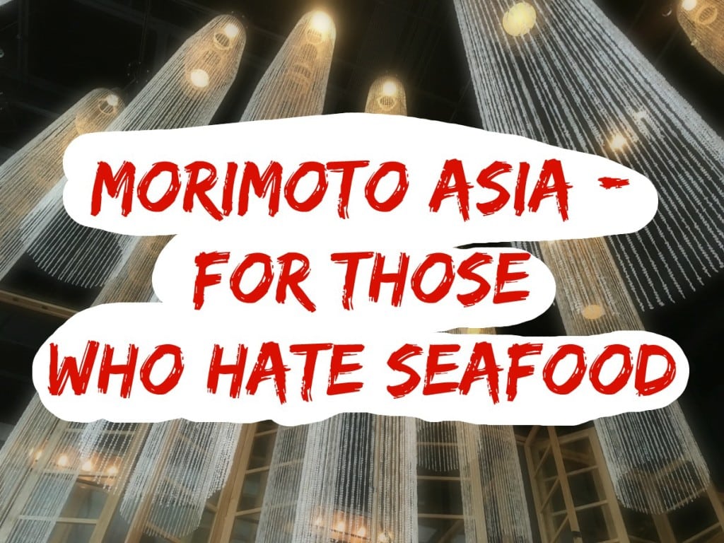 Don't like seafood? Should you still try popular Morimoto Asia at Disney Springs? The answer is yes - and here's what we ate and highly recommend!