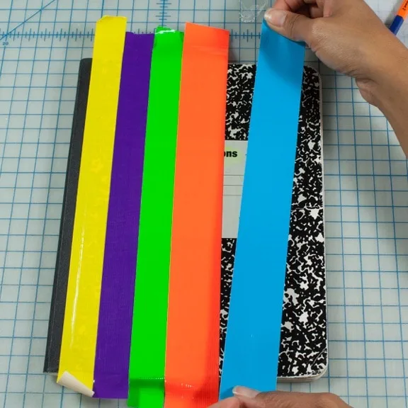 DIY Duct Tape Crafts Notebook Cover
