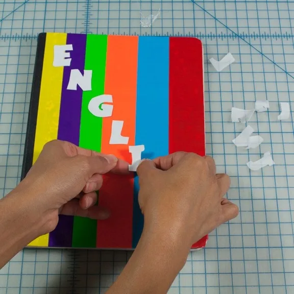 DIY Duct Tape Crafts Notebook Cover