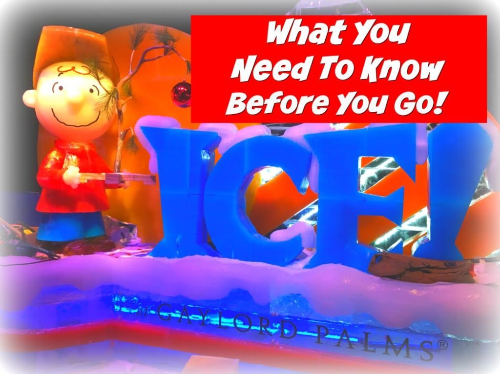 A Charlie Brown Christmas is the 2016 theme of ICE! at Gaylord Palms! We love this holiday tradition in Orlando! It's the best Christmas event in Kissimmee and Central Florida! Here's what you need to know - and bring - before you go to ICE!