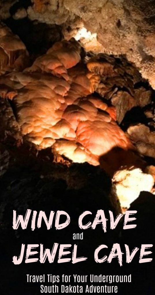 Wind Cave and Jewel Cave in South Dakota. What's the difference between these National Park Service attractions? MUST have information you need to know on how to get tickets and what to bring for a fun destination (I had not idea that I needed to bring some of these things!).