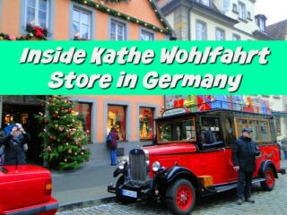 World famous Kathe Wohlfahrt Christmas stores are like a holiday wonderland! Step inside this handmade German wooden toy wonderland. Plus, the German Christmas museum! You've got to see it to believe it!