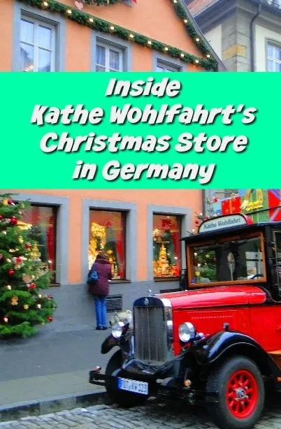 World famous Kathe Wohlfahrt Christmas stores are like a holiday wonderland! Step inside this handmade German wooden toy wonderland. Plus, the German Christmas museum! You've got to see it to believe it!