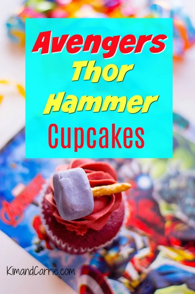 Avengers Thor Hammer Cupcakes Recipe