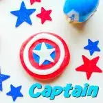 captain America cookies