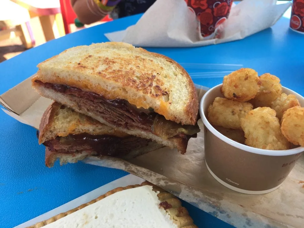 BBQ Brisket Melt Sandwich Toy Story Land