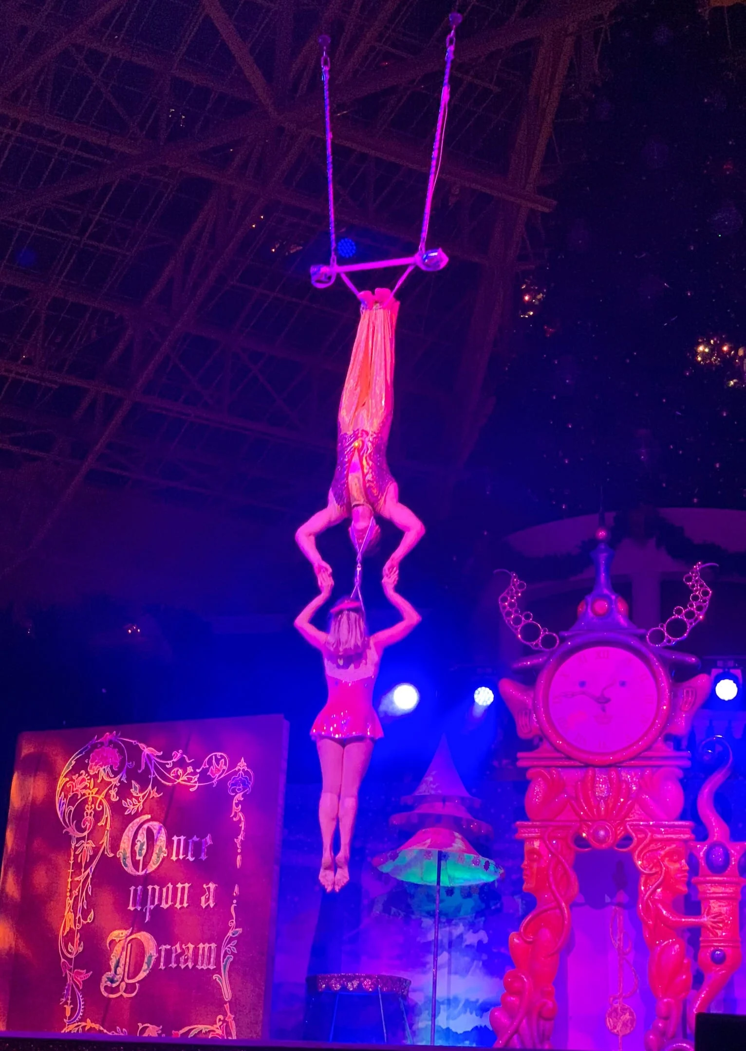 Cirque Dreams Unwrapped Aerialists Gaylord Palms ICE Orlando