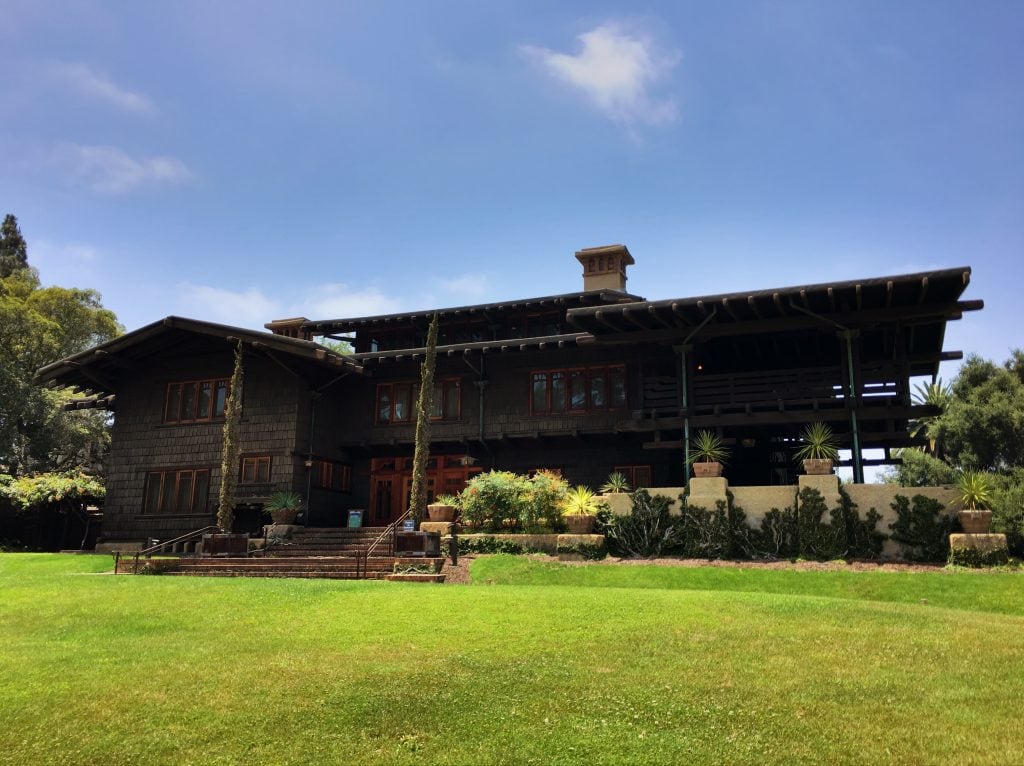 Gamble House Back to the Future Pasadena California