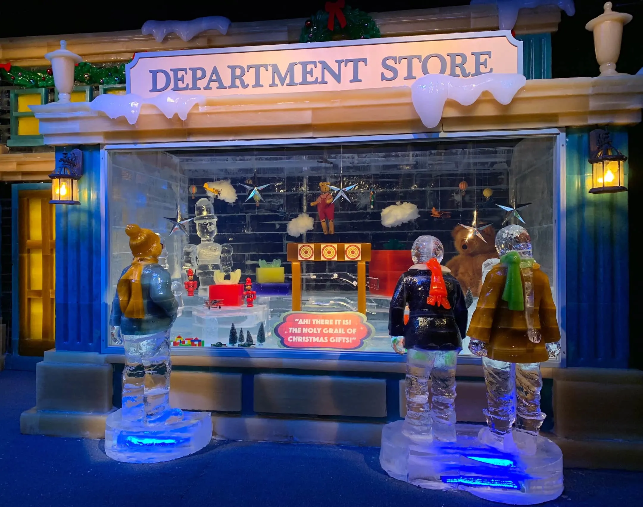 Gaylord Palms ICE 2018 A Christmas Story Orlando Department Store