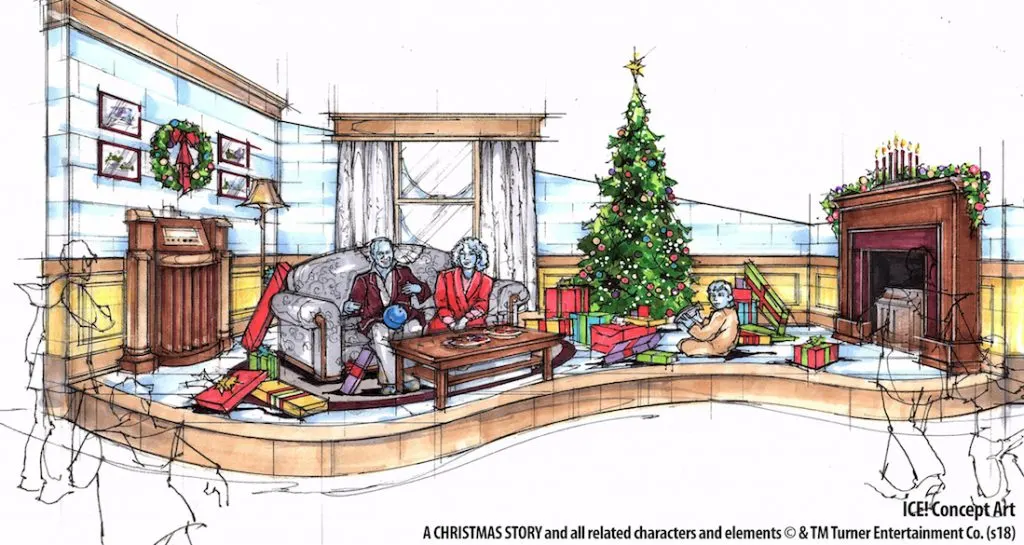 ICE A Christmas Story 2018 at Gaylord Palms rendering