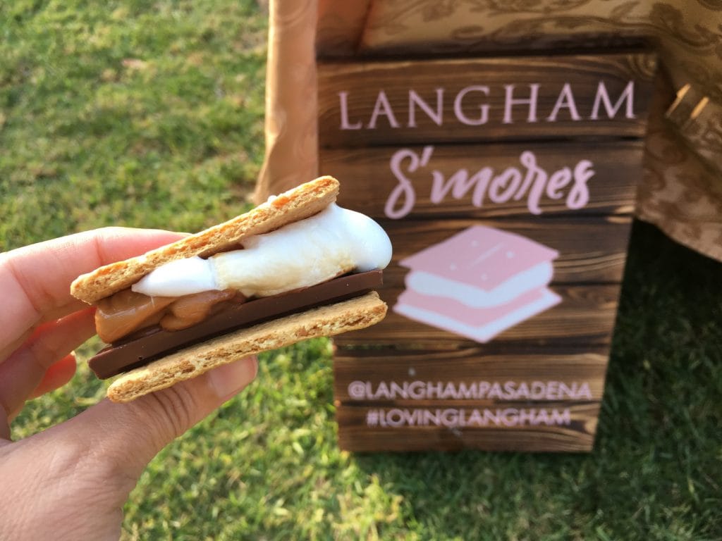 Langham Pasadena California Smores