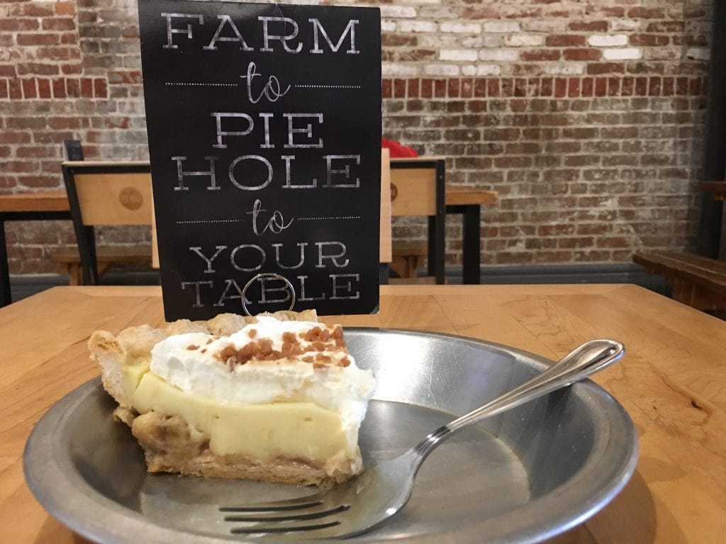 The Pie Hole Pasadena California banana bourbon