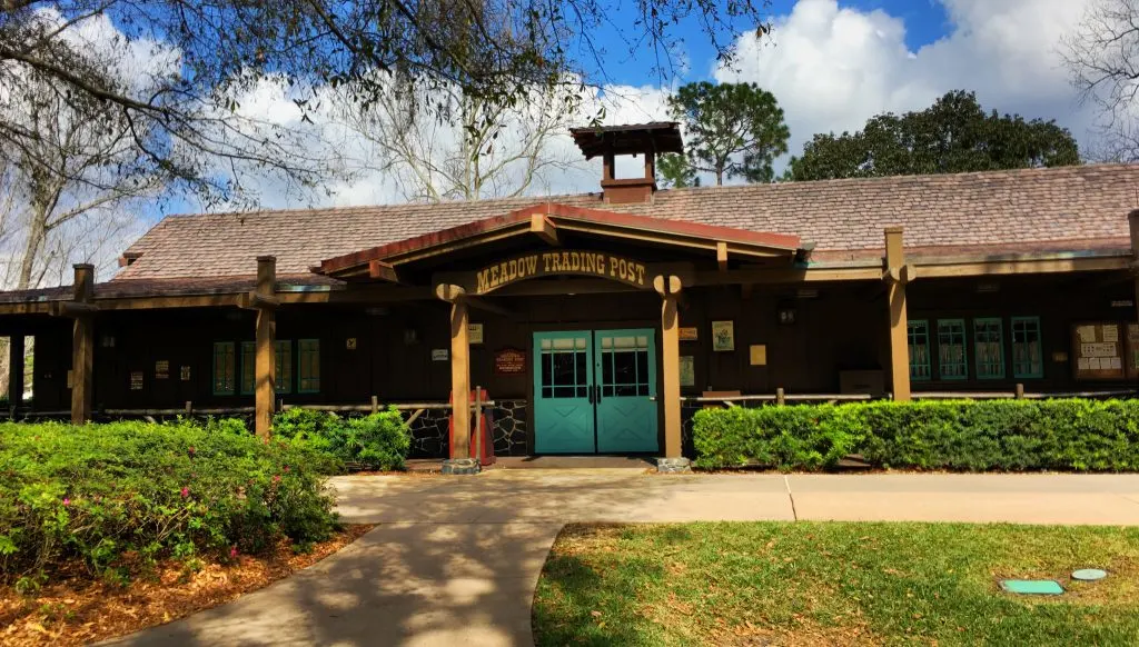 general store log cabin at Disneys Fort Wilderness Campground