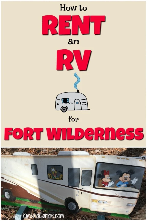 How to rent an RV at Disney World