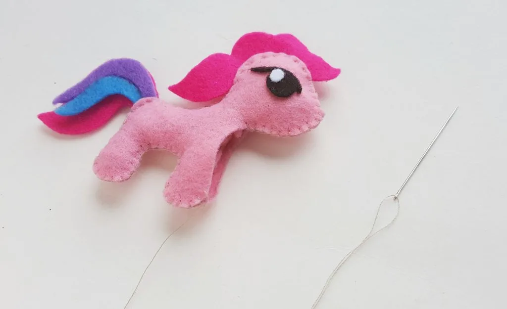sewingDIY My Little Pony Felt Craft