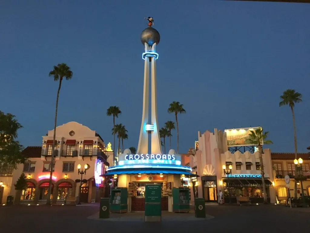 Disney Hollywood Studios Entrance at Sunrise