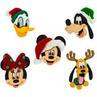 Dress It Up 8236 Disney Button & Embellishments, Holiday Heads
