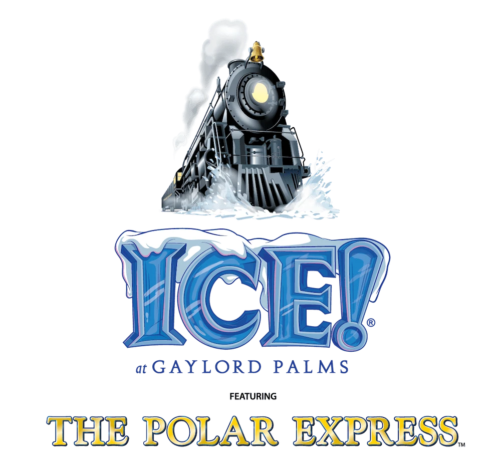 ice 2019 gaylord palms the polar express logo