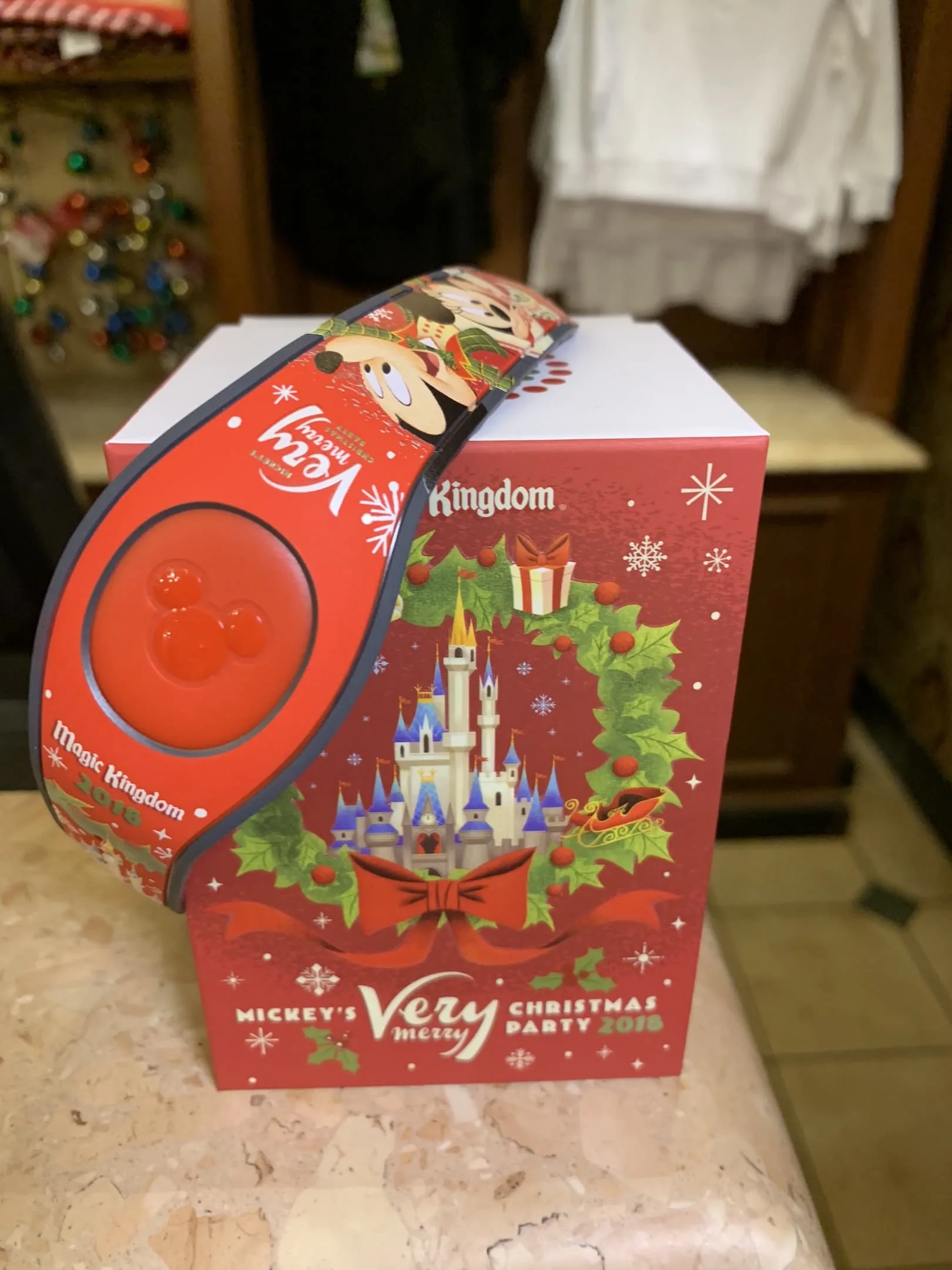 Mickey's Very Merry Christmas Party Merchanidse Magic Band Magic Kingdom