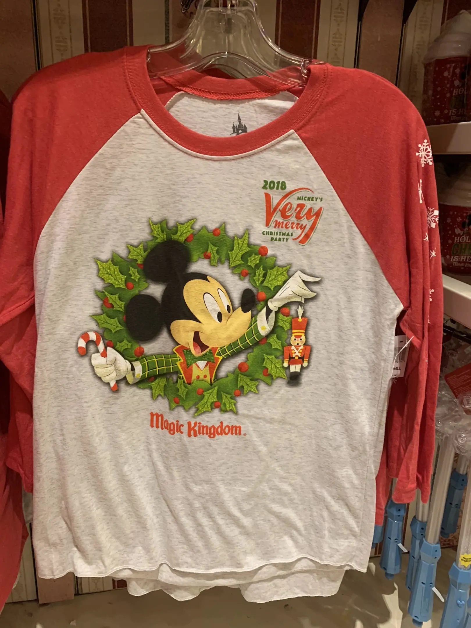 Mickey's Very Merry Christmas Party long sleeve shirt Magic Kingdom