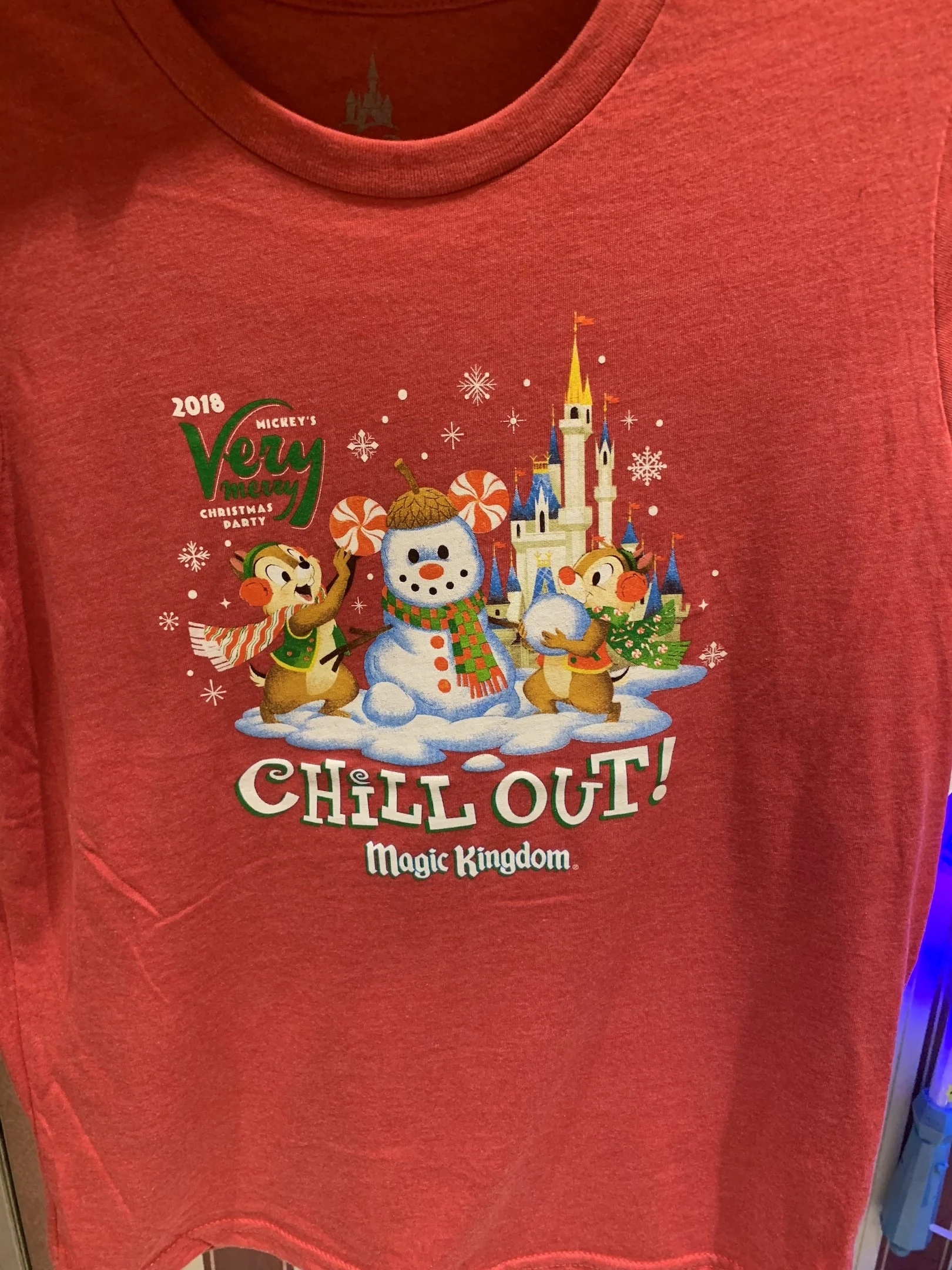 Mickey's Very Merry Christmas Party short sleeve shirt Magic Kingdom