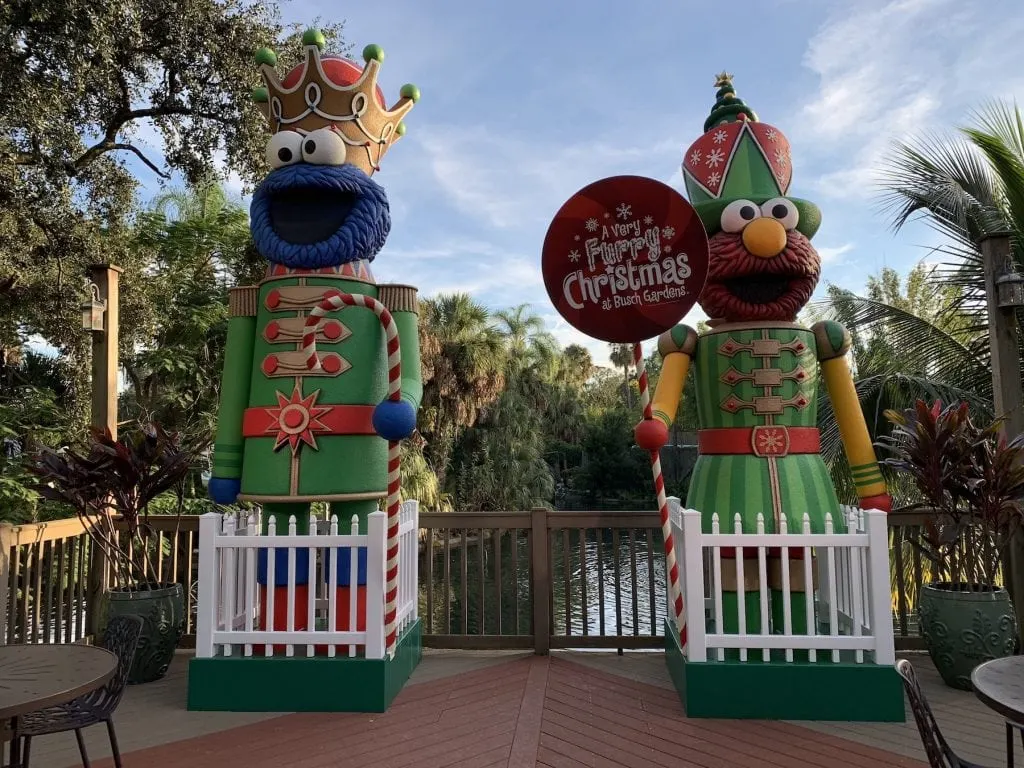 Sesame Street Busch Gardens Christmas Town Tampa Bay