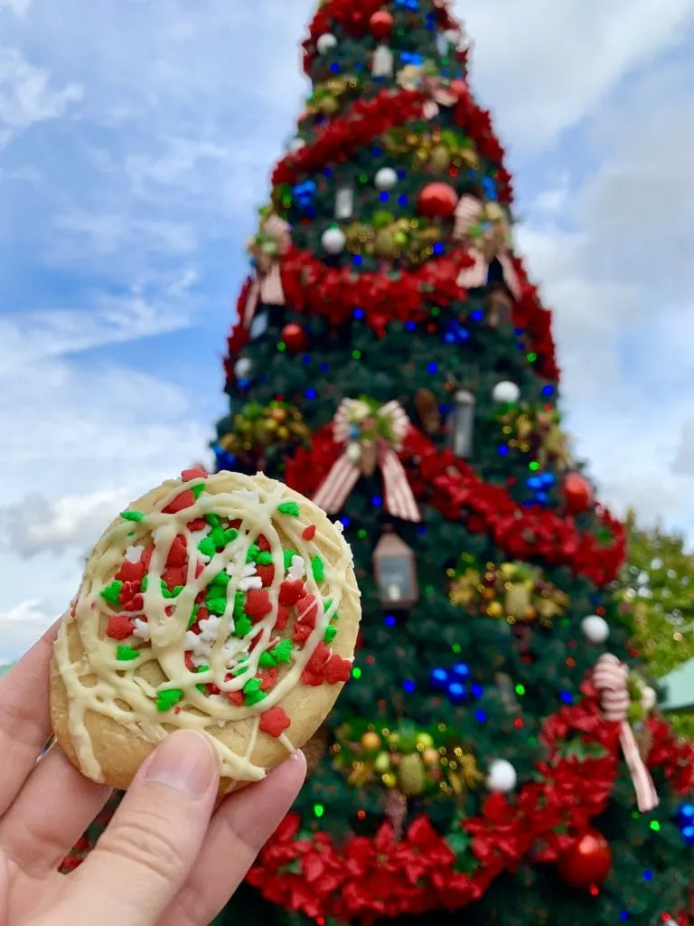 Epcot Holiday Cookie Stroll America Christmas