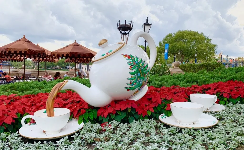 Epcot Tea Pot United Kingdom Pavilion