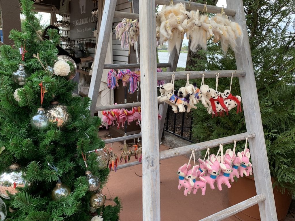 Holiday shopping markets Epcot