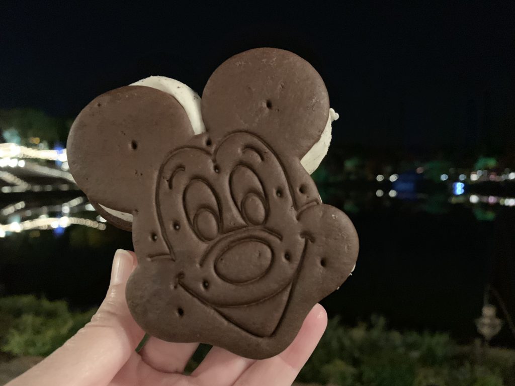 Mickey Mouse Ice Cream Sandwich