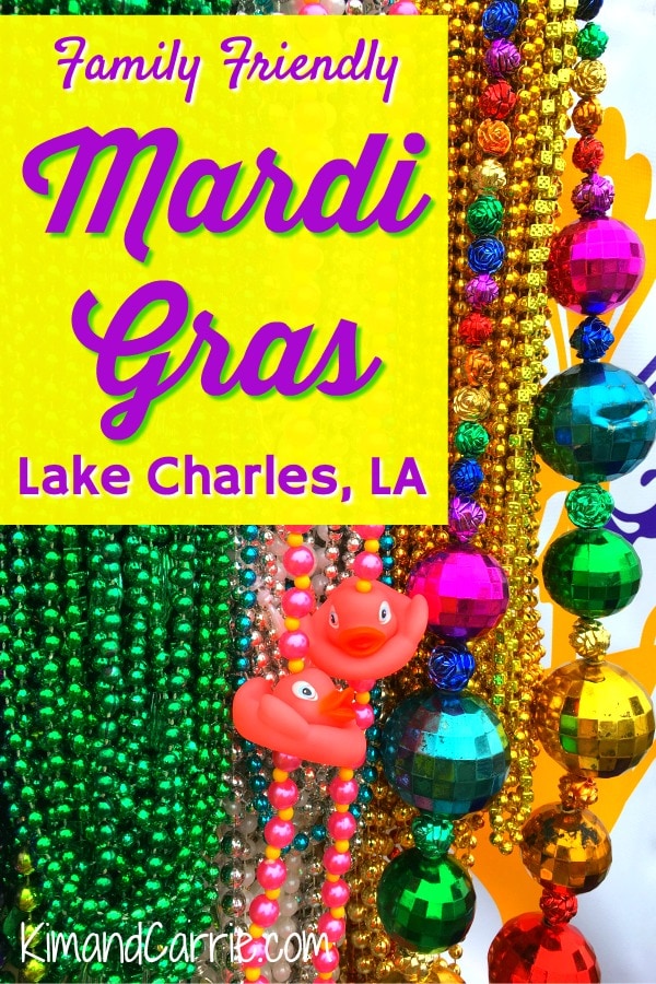 mardi gras beads in Lake Charles LA