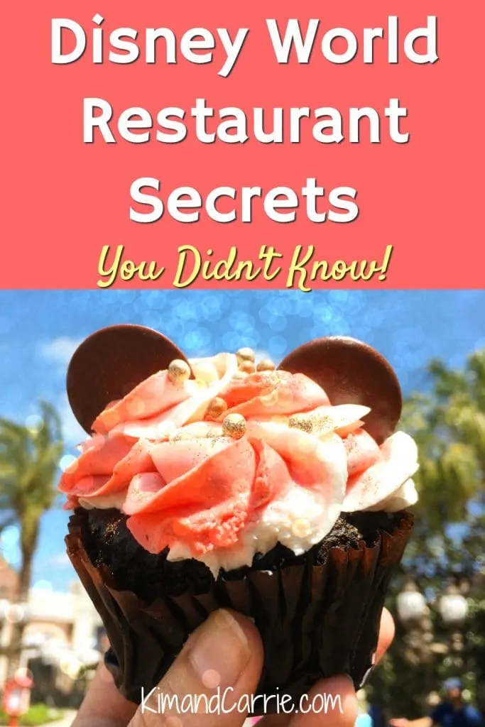 Mickey Mouse cupcake Walt Disney World restaurants
