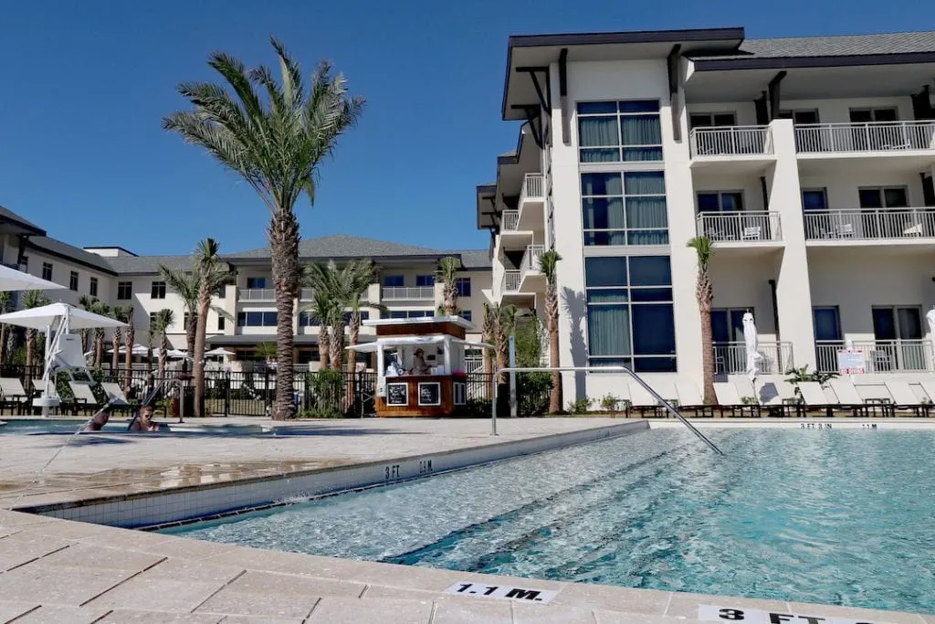 pool embassy suites st augustine beach oceanfront resort
