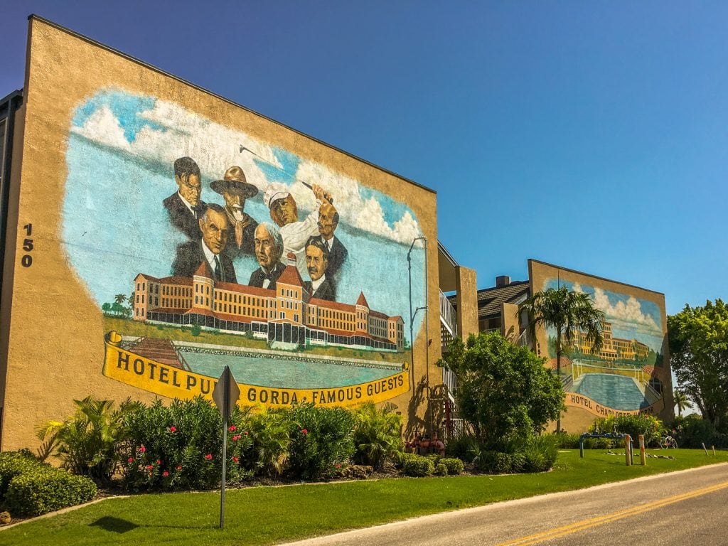 punta gorda fl historic murals downtown