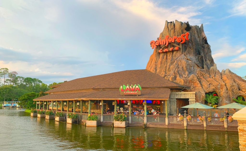 Rainforest Cafe Landrys Select Club Walt Disney World Restaurants Secrets