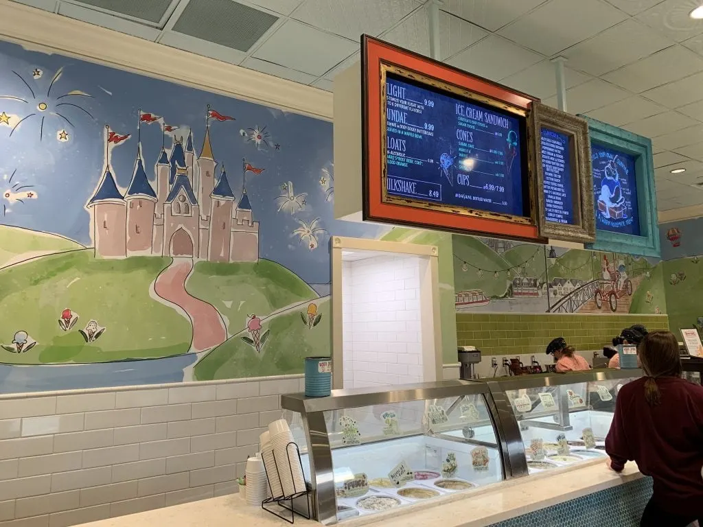 ample hills creamery ice cream store walt disney world boardwalk free food samples