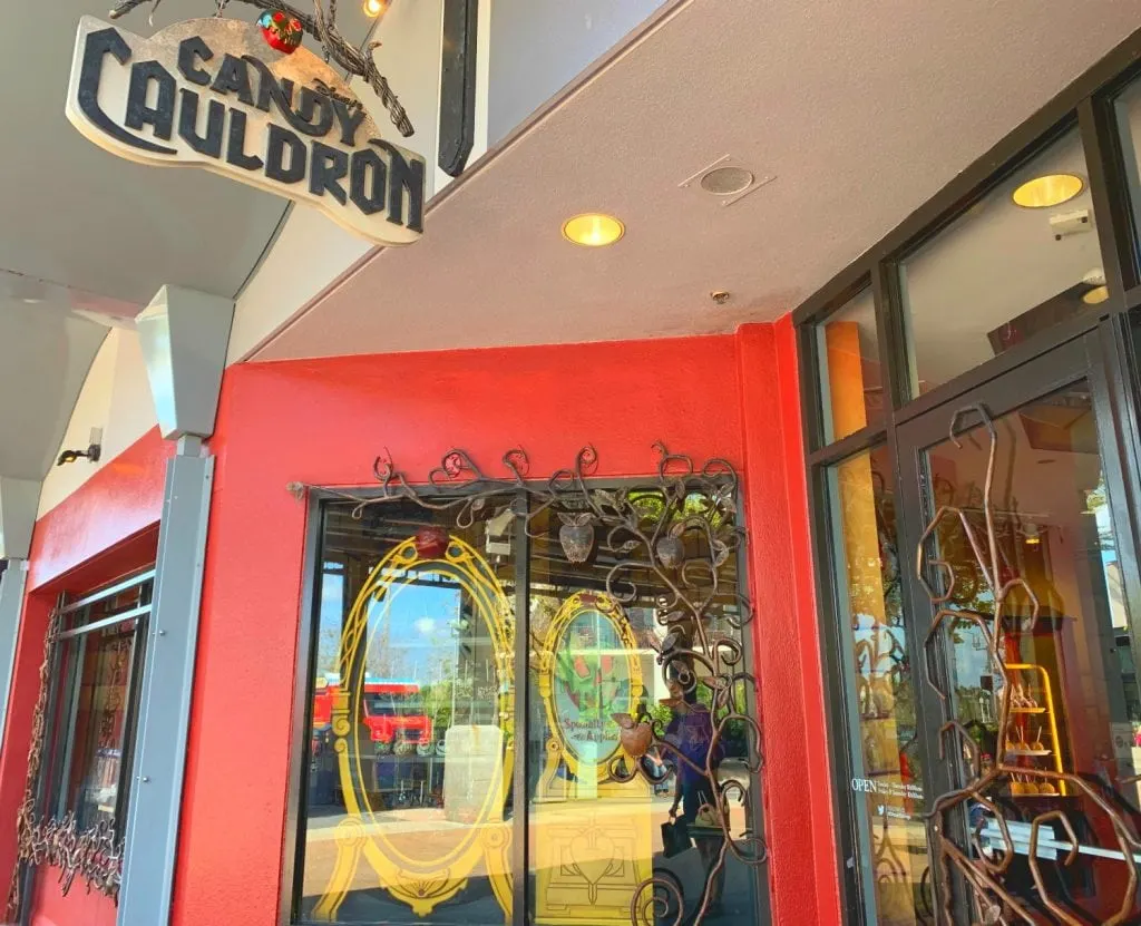 candy cauldron store disney springs walt disney world free food